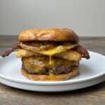 Breakfast burger