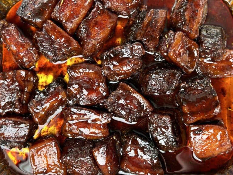 Smoked BBQ Pork Belly Burnt Ends