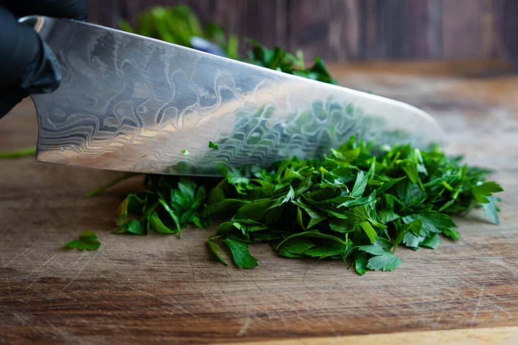 fresh chopped parsley