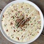 Chicken Bacon Ranch Queso
