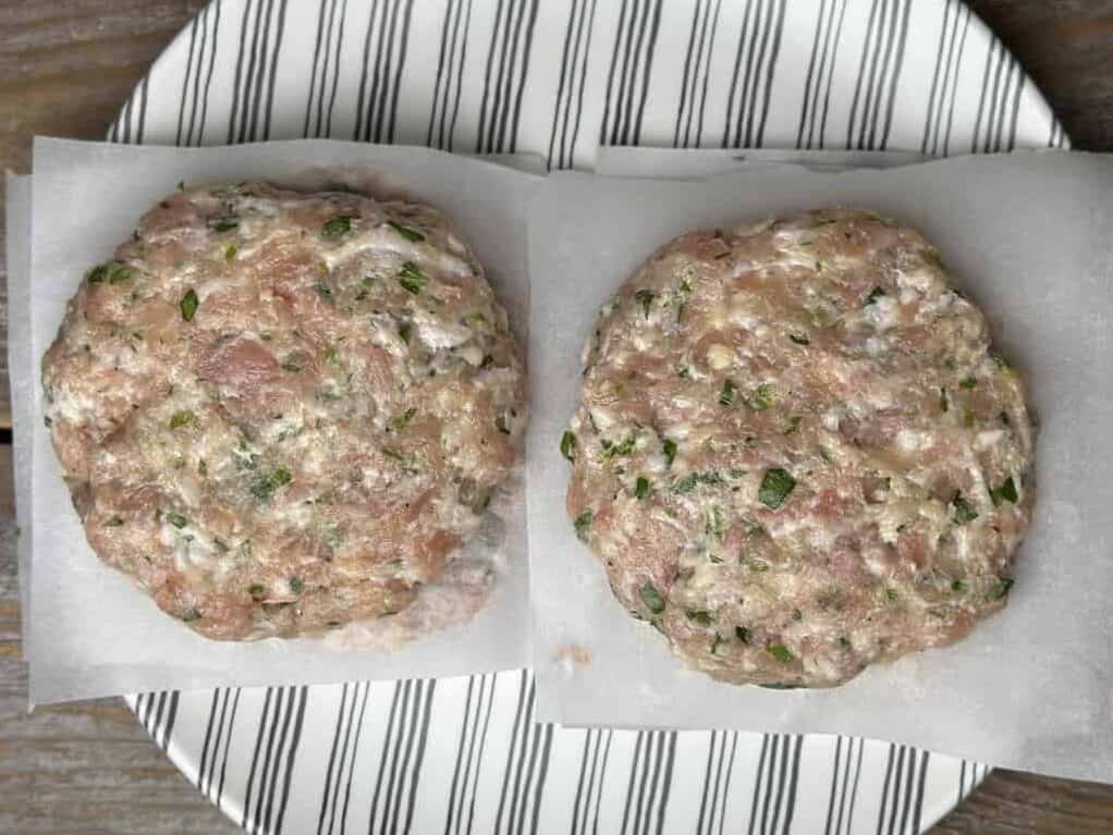 chicken bacon ranch burgers
