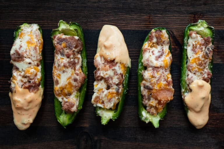 Bacon Cheeseburger Jalapeno Poppers