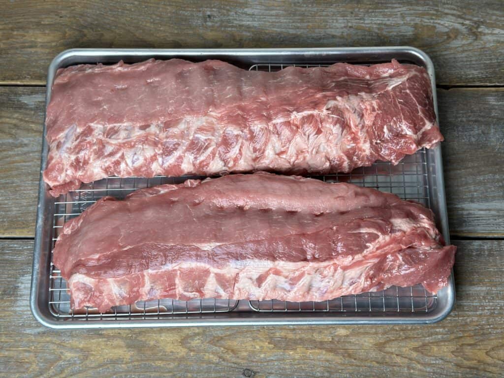 baby back pork ribs
