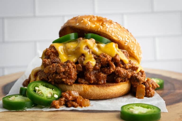 Grilled sloppy Joe