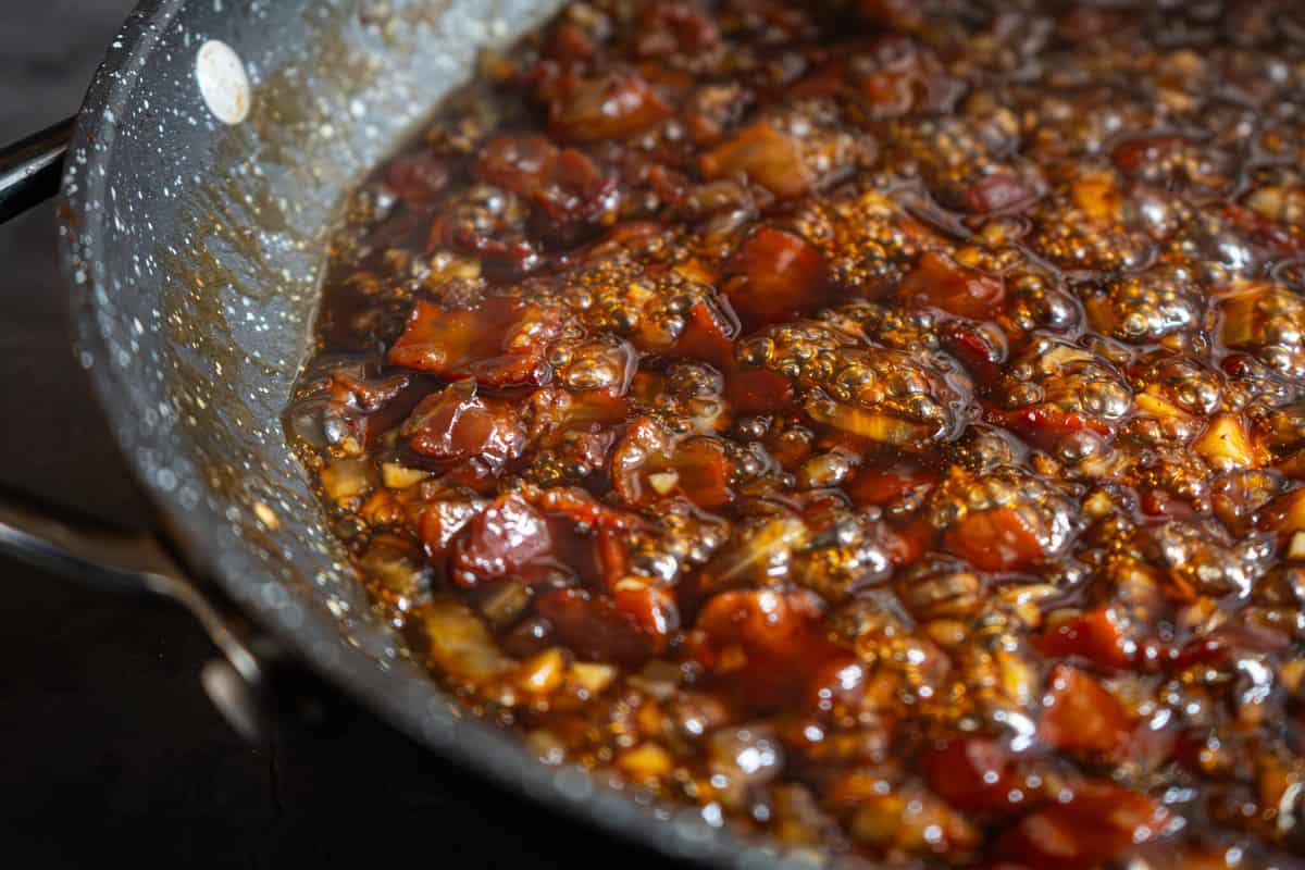 Bourbon Bacon Jam Chicken Wings Burnt Pellet BBQ