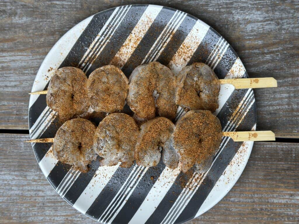 shrimp with blackening seasoning