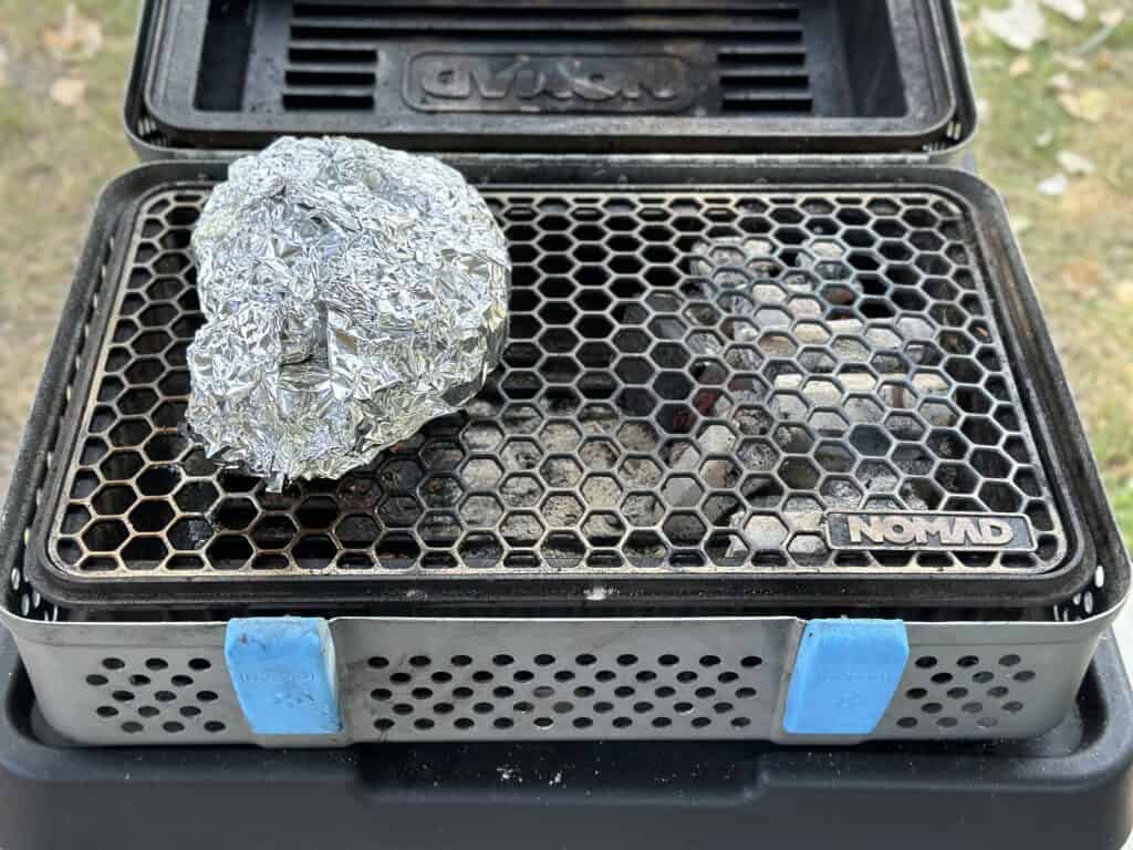 beef chuck roast wrapped in foil