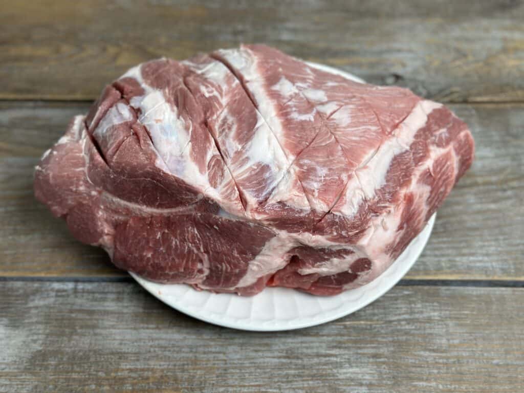 trimmed pork butt