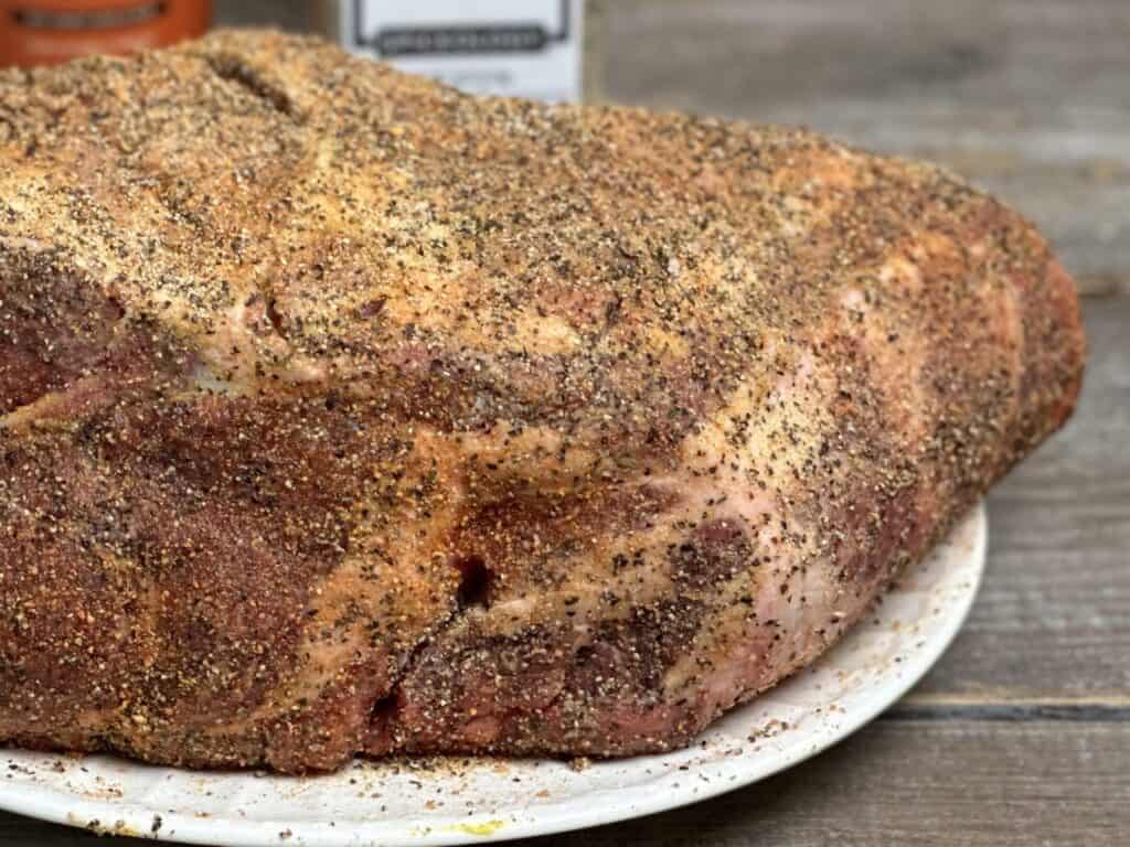 seasoned pork butt