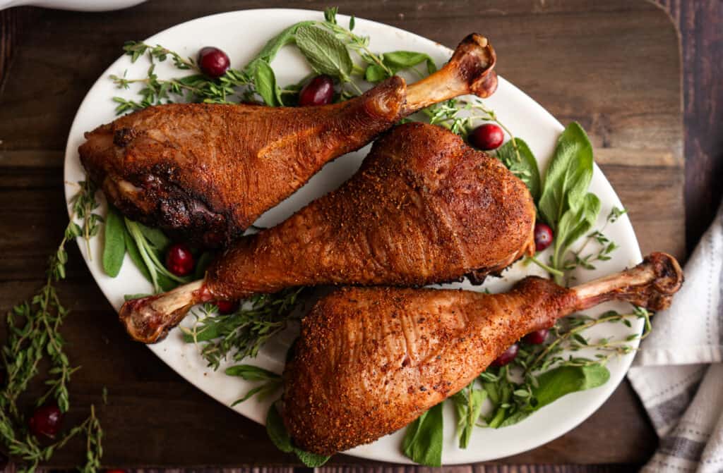 smoked turkey legs