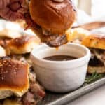 Leftover Prime Rib Sliders in the Air Fryer