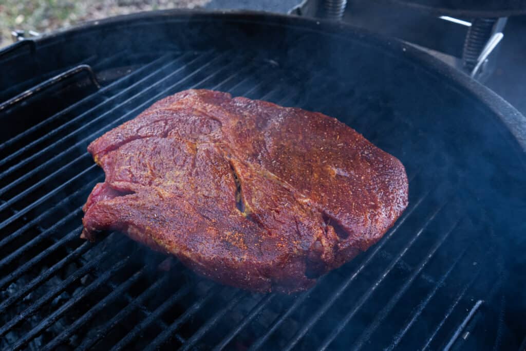 smoked chuck roast for smoked BBQ beef