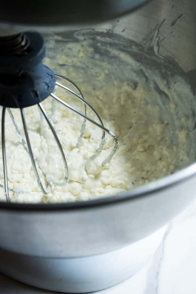creamy mixture for fried pickle dip.