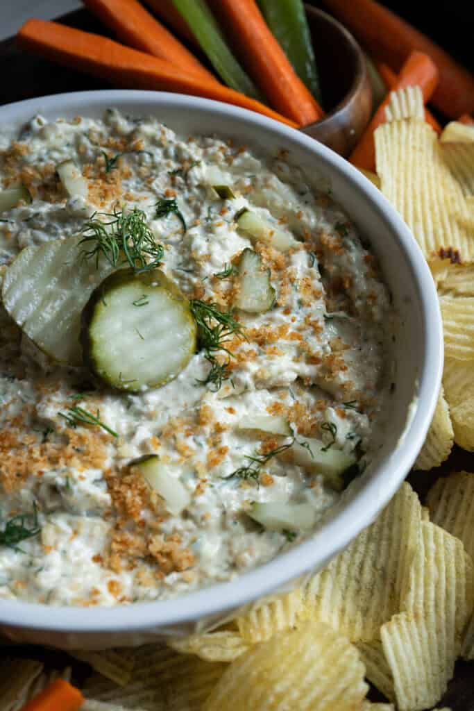 Fried Pickle Dip.