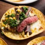Steak and Corn Tacos