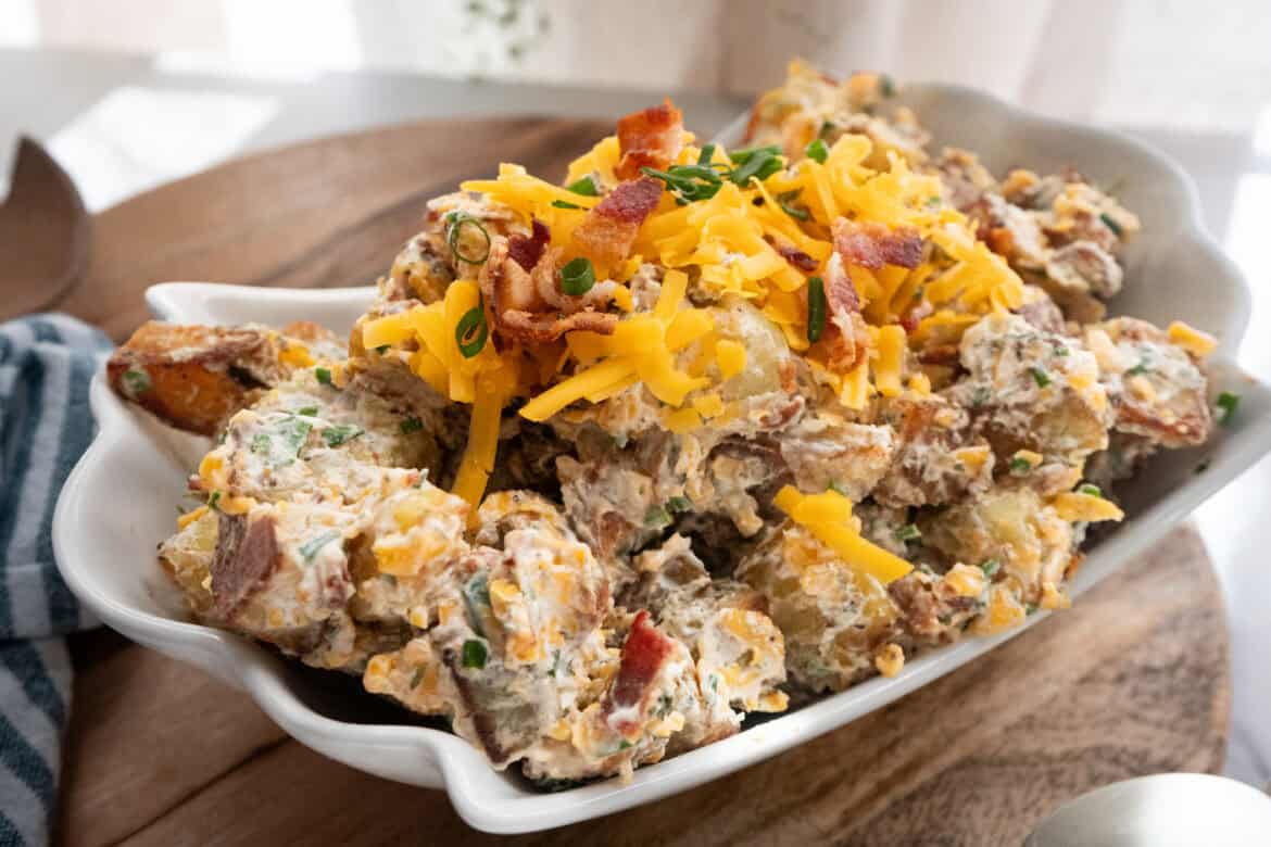 Bacon Ranch Potato Salad.