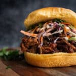 Korean BBQ Beef Sandwich.