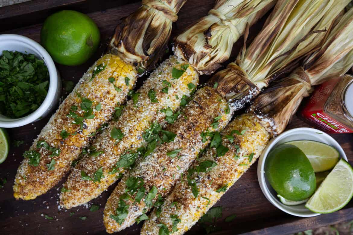 Grilled Elote (Mexican Street Corn)