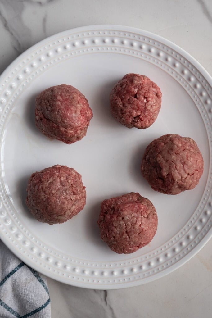 burger balls for smash burgers.