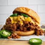 Grilled Sloppy Joe Sandwich.