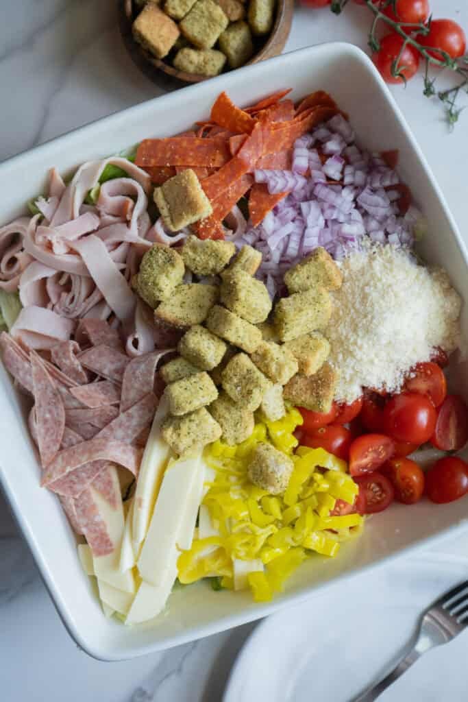 Italian Grinder Salad Recipe.