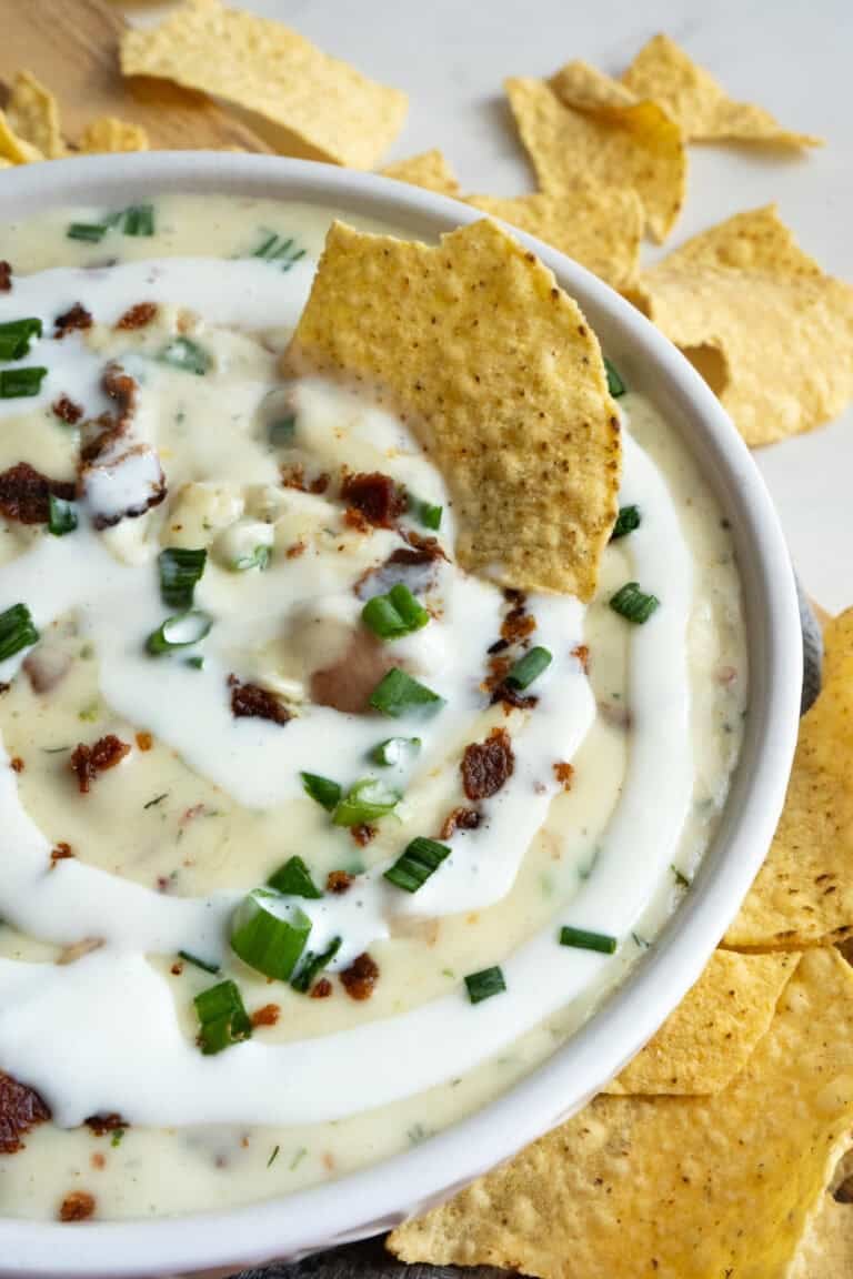 Chicken Bacon Ranch Queso.