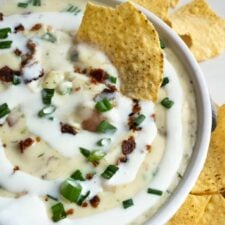 Chicken Bacon Ranch Queso-image