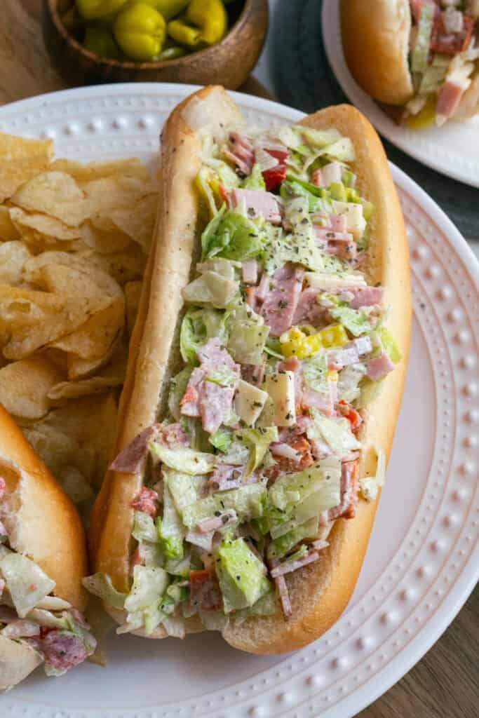 Chopped Italian Sandwich.