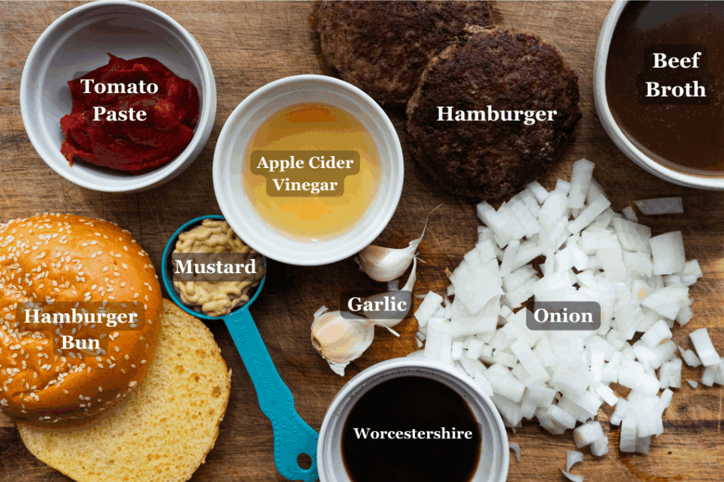 Grilled Sloppy Joe Sandwich Sauce.