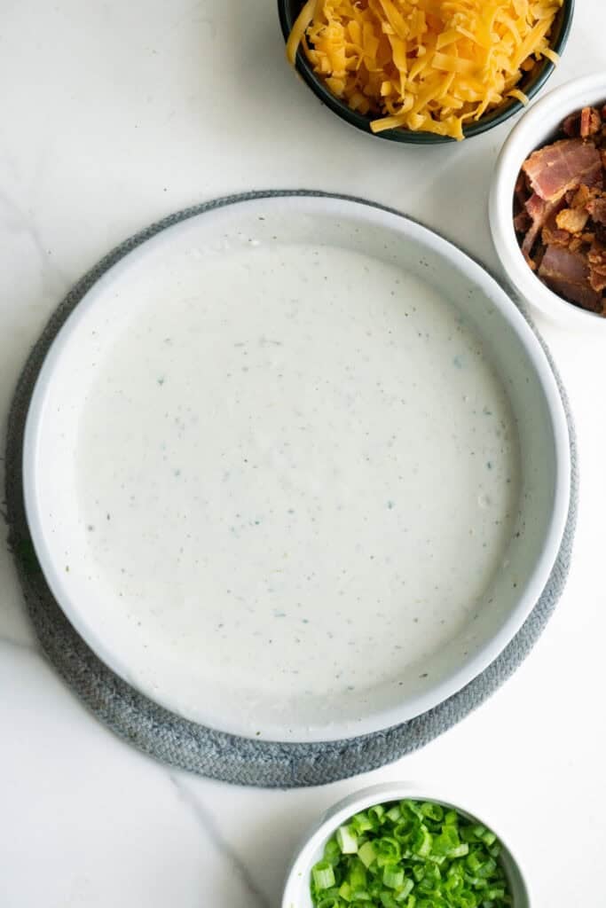 Homemade Ranch Dressing.