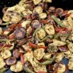 Easy Sausage Tortellini Griddle Dinner