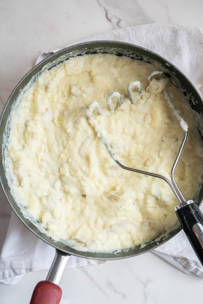 Mashed Potatoes in a bowl.