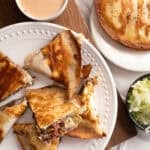 Smash Burger Quesadillas.