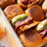 Italian Pesto Sliders.