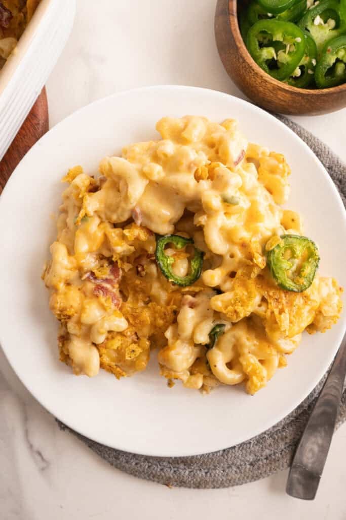 Jalapeno Popper Mac and Cheese.