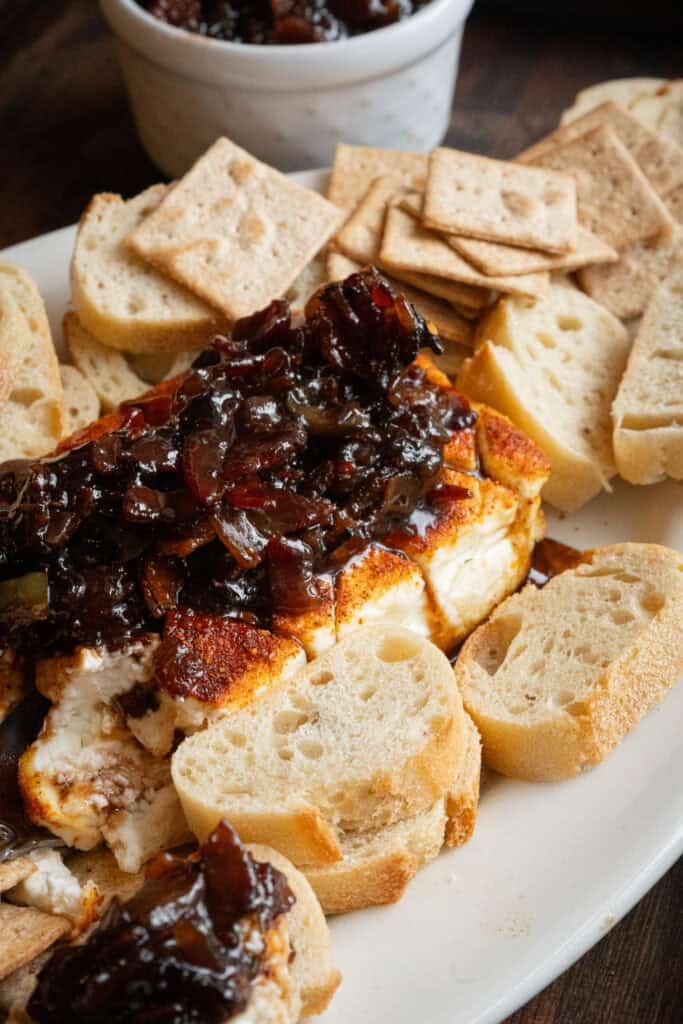 Blackberry Jalapeno Bacon Smoked Cream Cheese