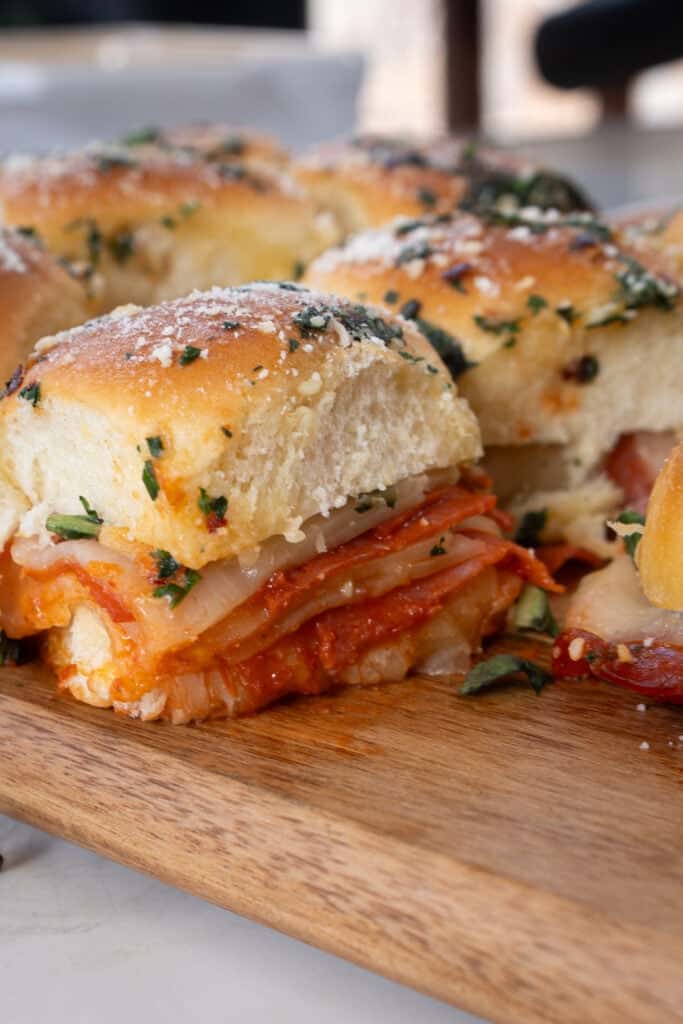 Pepperoni Pizza Sliders