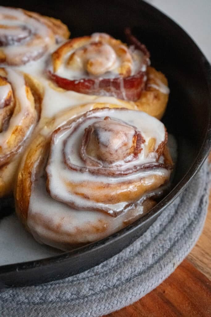 Bacon Cinnamon Rolls.