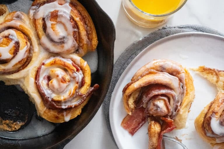 Bacon Cinnamon Rolls.