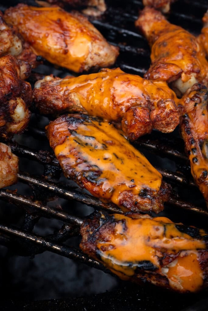 Beer Brined Buffalo Wings.