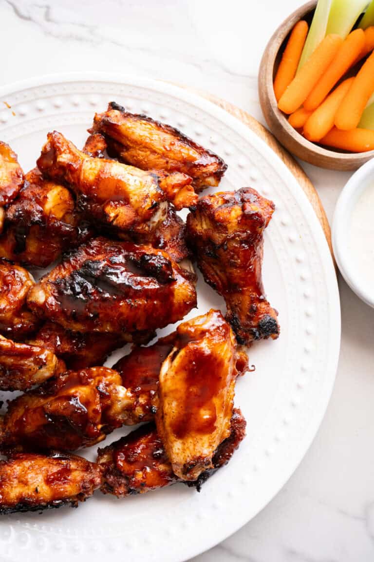 Beer Brined BBQ Wings