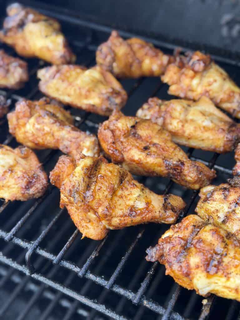 Smoked Cajun Alfredo Wings.