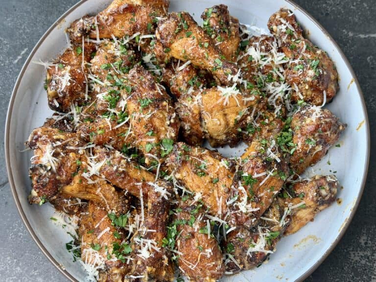 Smoked Cajun Alfredo Wings.