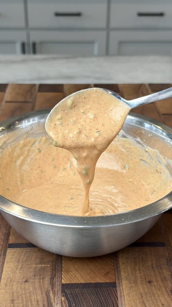 Burger Sauce for Animal Style Fries with Bacon.