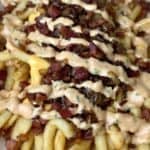 Animal Style Fries with Bacon.