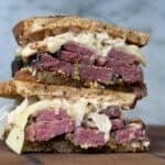Smoked Reuben Sandwich.