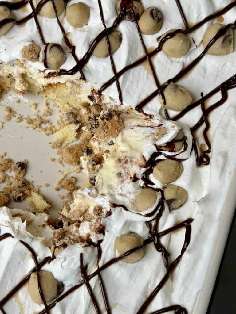 No Bake Cookie Cake
