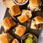 Pimento Cheeseburger Sliders.