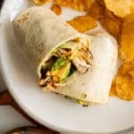 Grilled Chicken Caesar Wrap.