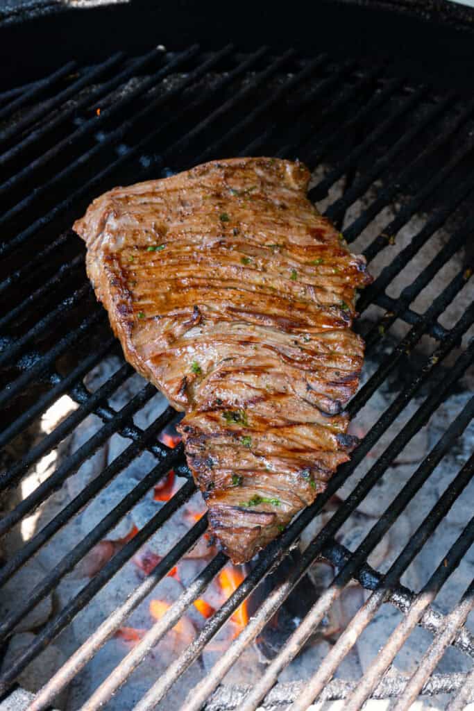 Grill Skirt Steak.